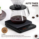 Bagail - High Precision Digital Coffee Scales with Timer & Large Display