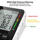 Nwouiiay - Professional Blood Pressure Monitor with Arrhythmia Detection, 2-User Memory, Automatic Voltage