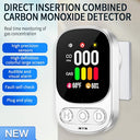 Gedsffati - Combination Gas and CO Detector with AC Power, Temperature Display