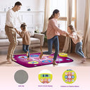 Rodzon - Kids Dance Mat with Built-in LED, Music, and Challenge Modes
