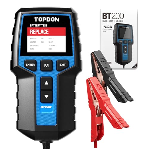 TOPDON - BT200 12V/24V Load Tester & Digital Battery Analyzer
