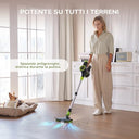 Famivac - 40KPA Cordless Vacuum Cleaner, 6-in-1, Removable Battery, Anti-Tangle Brush