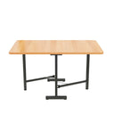 Sweiko Folding Dining Table Modern Minimalist Style