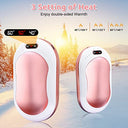 Lachesis - Rechargeable Electric Hand Warmer, Double-Sided, USB Portable, Fast Heating