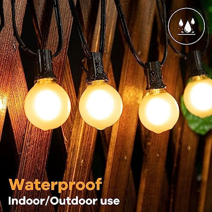Genixgreen - 10W E12 G40F Vintage LED Bulbs, 2200K, Non-Dimmable, Pack of 15