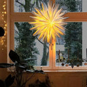 Eanloly - Illuminated LED Christmas Star for Indoor Window Decoration, 45 cm