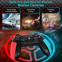 AiKanbo - Wireless Pro Controller with Adjustable Vibration & Turbo Mode for N-Switch/Switch Lite/OLED