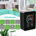 Kastwave - CO2 Detector with Temperature & Humidity Monitor, USB Charger