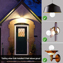 Elrigs - LED Motion Sensor Light Bulb, E26 Base, 7W 60W Equivalent , Warm White