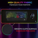G-LAB - RGB XXL Gaming Mouse Pad with LED Backlight & Water Resistance