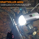 Deilin - 2400 Lumens Front & Back Bike Lights Set, 5 Modes, IPX5 Waterproof