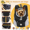 M Muncaso - Dog Carrier Backpack for Small Pets, Breathable Design, Waterproof, Airline Approved