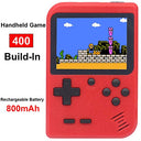 Retro - Mini Game Machine with 400 Classic Games, 2.8" Color Screen, TV Output
