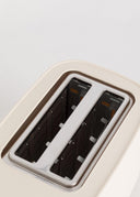 CREATE Off-White Toaster with 6 Power Levels