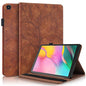 Samsung - Premium Slim PU Leather Folio Case for Galaxy Tab A 10.1 2019 - Brown