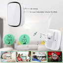 Charlemain - Wireless Doorbell with 300m Range, 36 Tones & 2 Transmitters