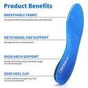 Topsole - Orthotic Insoles for Plantar Fasciitis, Arch Support, Pain Relief