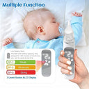 Melque - Electric Nasal Aspirator for Kids, 3 Suction Levels, USB Charging, Soothing Music