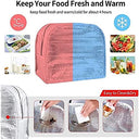 Skdbpm - Insulated Lunch Bag for Women & Kids, Waterproof Thermal Cooler Tote