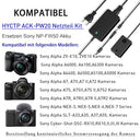 Sony - AC-PW20 Dummy Battery Kit for Alpha Cameras, Replaces NP-FW50