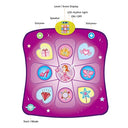 Rodzon - Kids Dance Mat with Built-in LED, Music, and Challenge Modes