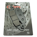 Cyleto - Front Brake Pads for Suzuki RV125, RV200, GSX250, SV400 - Durable, High Performance, Easy Installation