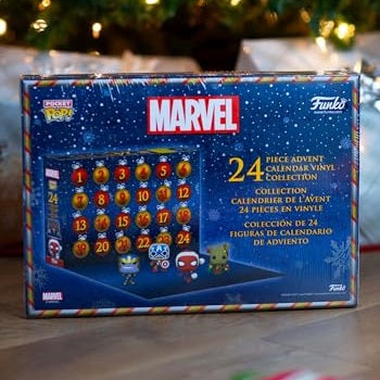 Funko - Marvel Holiday Advent Calendar, Multicolor Funko Pop! Edition