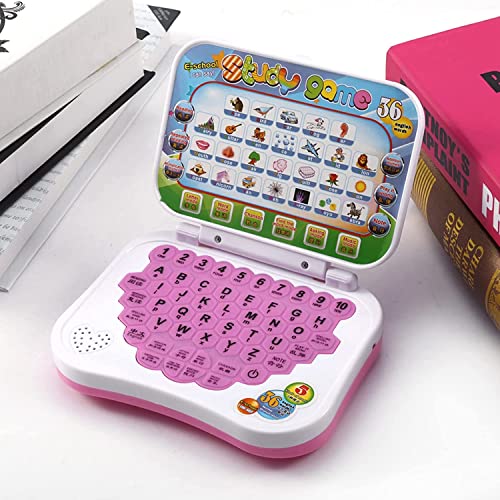 Aexoniz Toys - Educational Learning Laptop Toy for Kids with Sound, Alphabets, Numbers, Spelling, Animal Voices