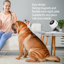 Qcwwy - 1080P HD WiFi Security Camera for Indoor Monitoring, Smart Surveillance