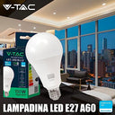 V-TAC - LED Light Bulb A80 20W, 2452 Lumen, Energy Efficient, 4000K Neutral White