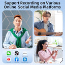 Boya - Wireless Lavalier Microphone for iPhone & iPad, Omnidirectional Clip-On Mic