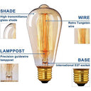Sinoman - E27 4W Dimmable Filament Bulb | Warm White | 370 Lumens | Industrial Design