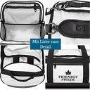 The Friendly Swede - Water-Resistant 3-Way Sports Duffle Bag for Travel & Gym