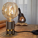 Tianfan - Vintage 4W Dimmable LED Bulb, E27 Base, 125mm Diameter, Antique Style