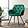 Artiss Dining Chairs - Green Velvet