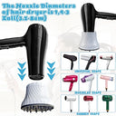 Sltaxar - Universal Hair Diffuser Attachment for Curly Hair, Fits 1.4-3 Inch Nozzles