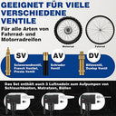 WESTGIRL Bicycle Pump with compact design for all valve types, ideal for road and mountain bikes.