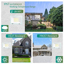 YIQIBRO - 100W Outdoor LED Spot Light, 10000LM, Waterproof IP67, Cold White 7000K, for Patio