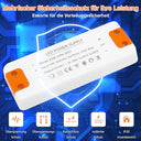 Zakvop - 24V LED Driver 24W 1A Transformer, Compact Power Supply for G4 GU5.3 MR11 MR16