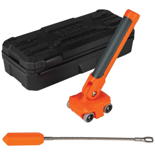 Klein Tools - Magnetic Wire Puller For Tight Spaces, Stainless Steel Leader