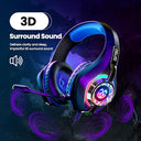 Tatybo - Gaming Headset with Noise Canceling Mic, Deep Bass, Crystal Surround Sound