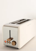 CREATE Retro XL Off White Toaster with 6 Power Levels