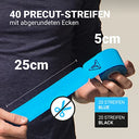 Truetape - TRUETAPE® Kinesiotape Duo Pack - 40 Pre-Cut Strips, Waterproof & Elastic
