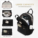 Lovevook - Fashion Laptop Backpack for Women, Waterproof, USB Port, Ideal for Teachers and Nurses