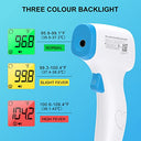 Hetaida - No Touch Infrared Thermometer for Adults & Kids, Fever Alarm, Instant Readings