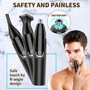 Makingtec - Rechargeable Nose Trimmer for Men & Women, Waterproof, Painless, Easy Clean