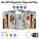 Verilux - 2-in-1 USB C SD Card Reader for iPhone/iPad with Dual MicroSD Slots