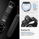 Spigen - Rugged Armor Pro Case for Samsung Galaxy Watch 6 Classic 43mm, TPU Protection, Adjustable Band, Shock-Resistant Design