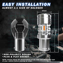Cenmoll Bau15S 581 Py21W Led Indicator Bulbs - 500% Brighter