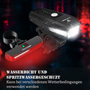 Futurist - Powerful LED Bicycle Light Set, USB Rechargeable, Waterproof, Front & Rear